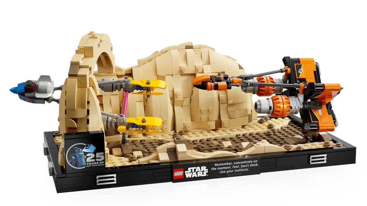 Lego Mos Espa Podrace Diorama (718 pieces) -- $80