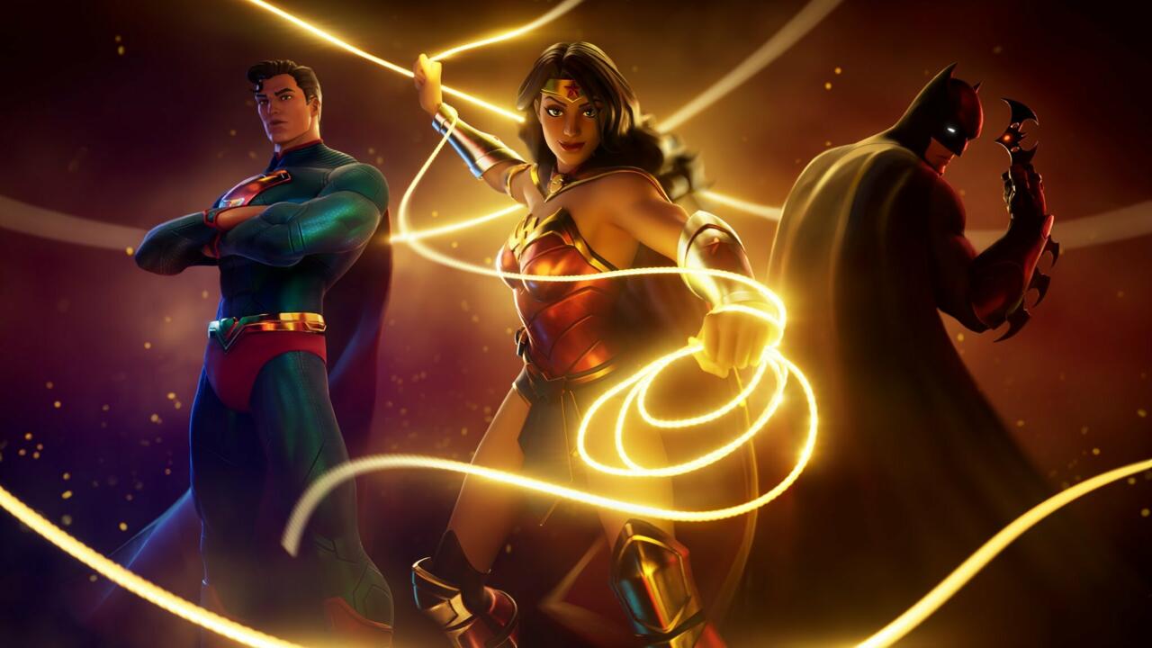 DC's holy trinity will soon all be found in Fortnite.