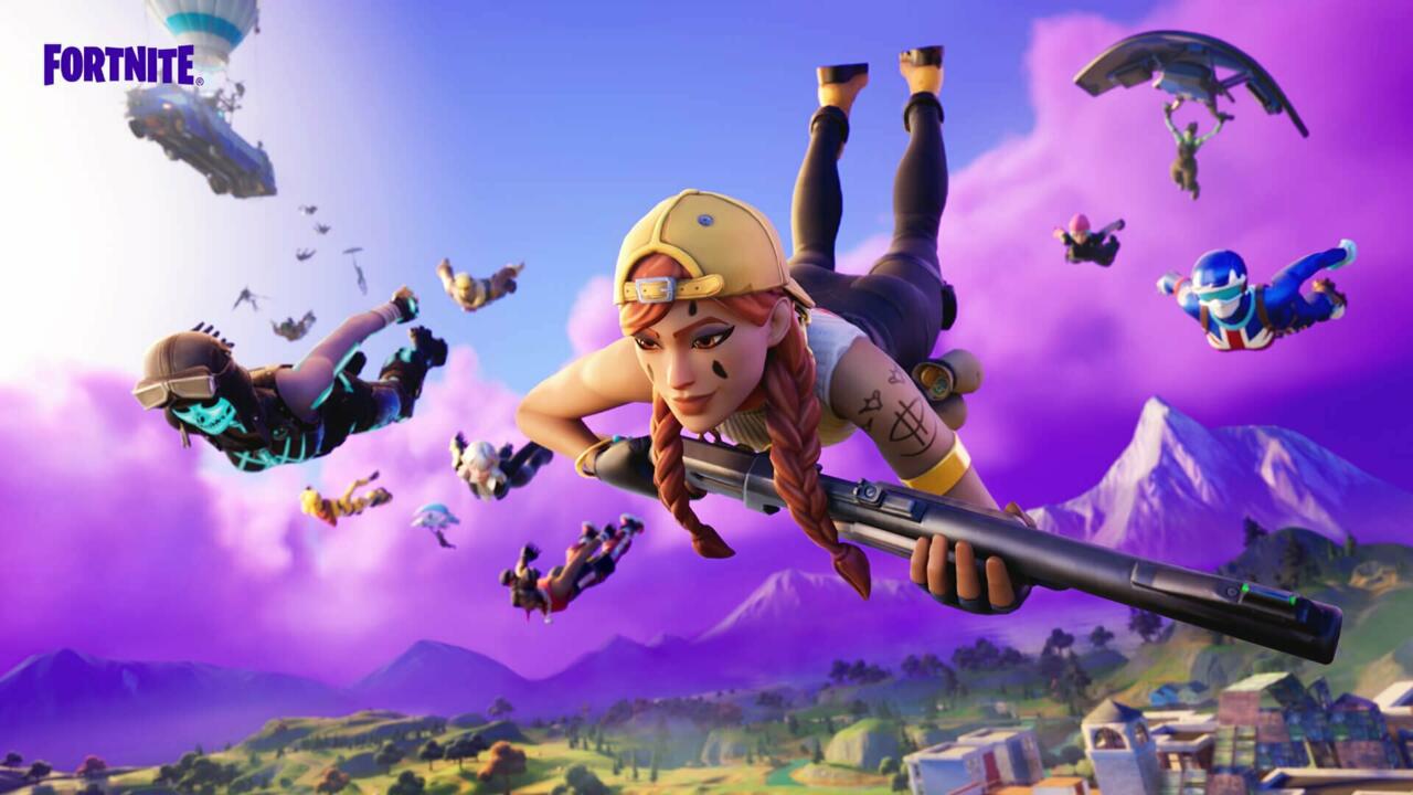 Epic's decision to include Tilted Towers in this image is no accident, but what does it suggest?