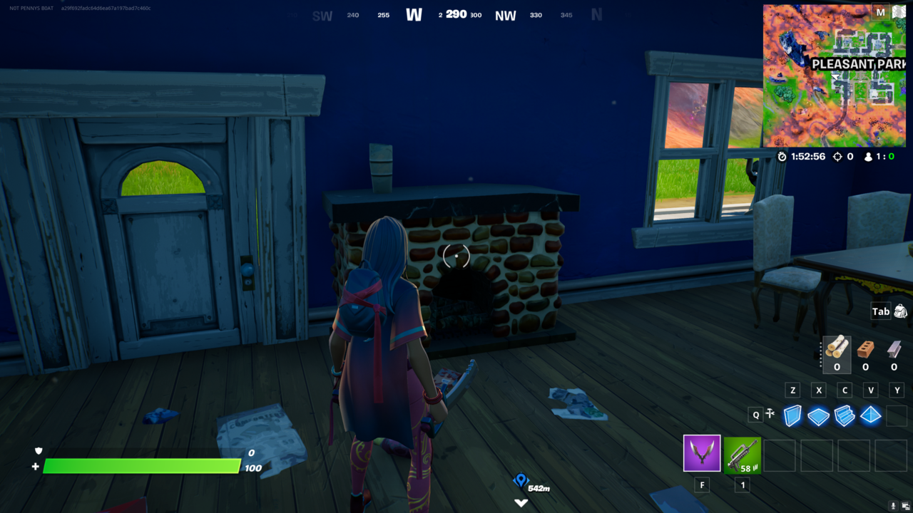Here's where to destroy a fireplace in Fortnite.