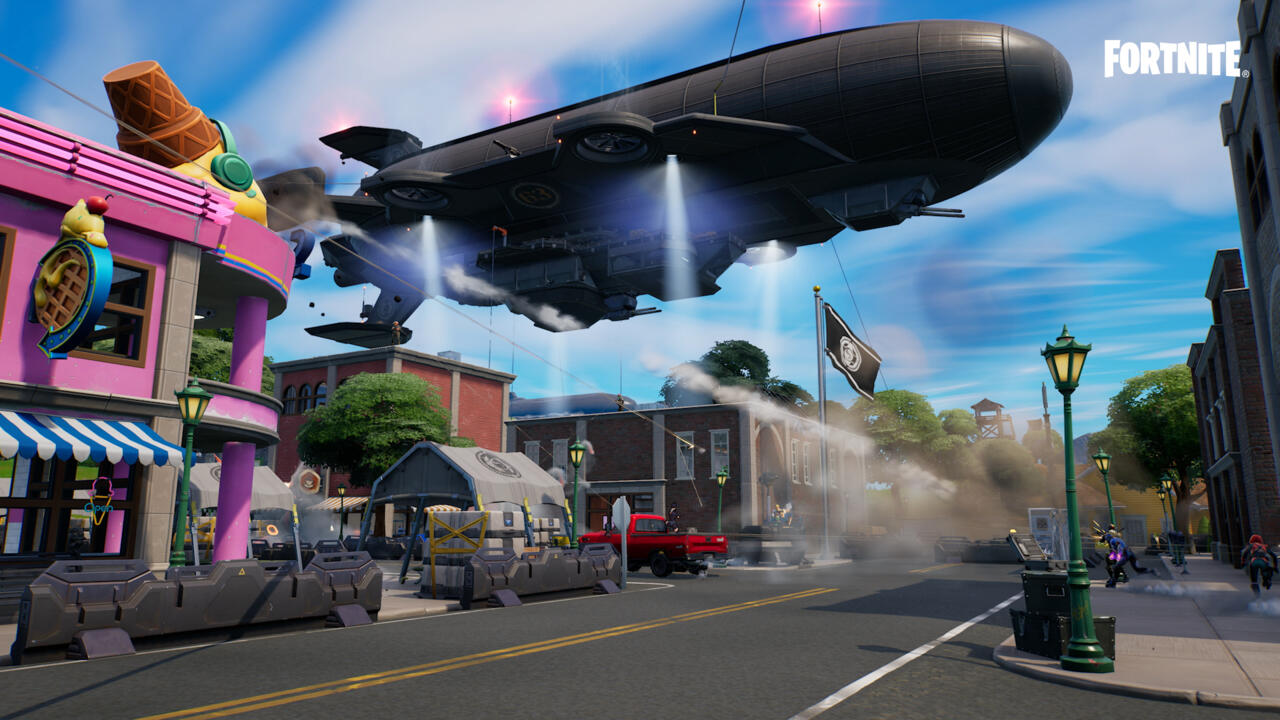 Even the IO airships are too much like the Abductors of Season 7.
