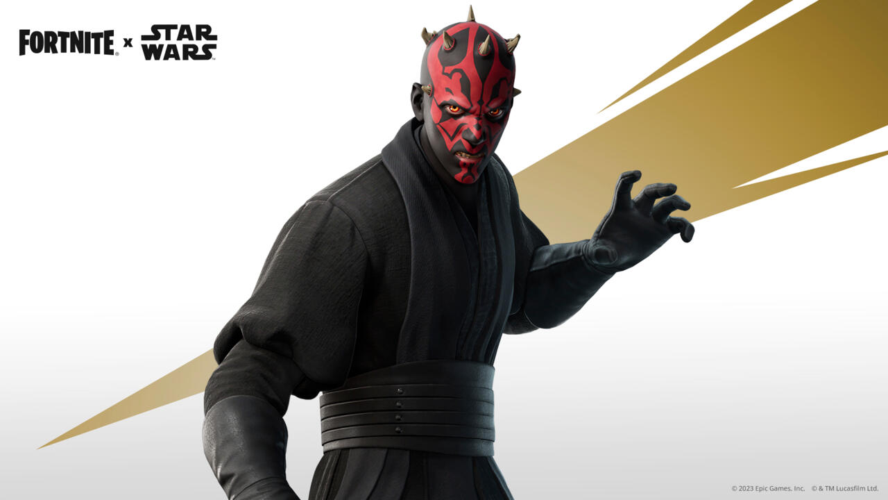 Embrace the Dark Side with the Darth Maul skin, available until May 23.