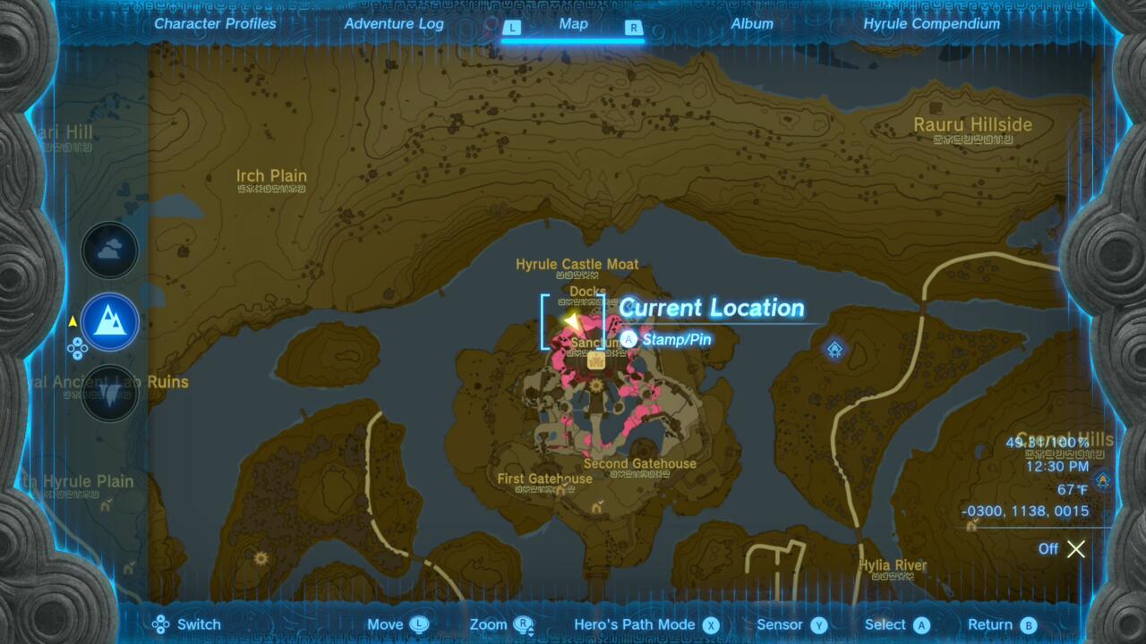 Go here to find the Hylian Shield.