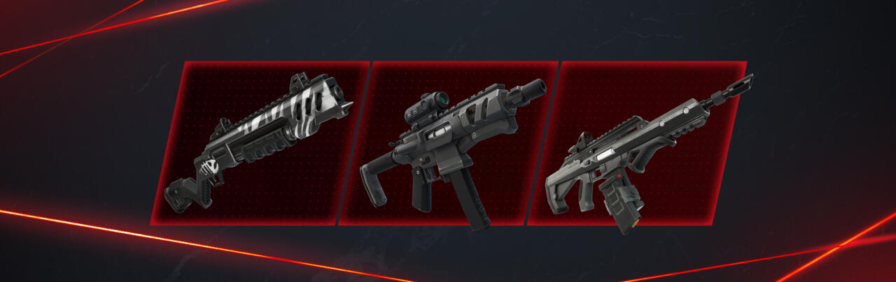 Three never-before-seen weapons arrive for the launch of Chapter 4 Season 4.