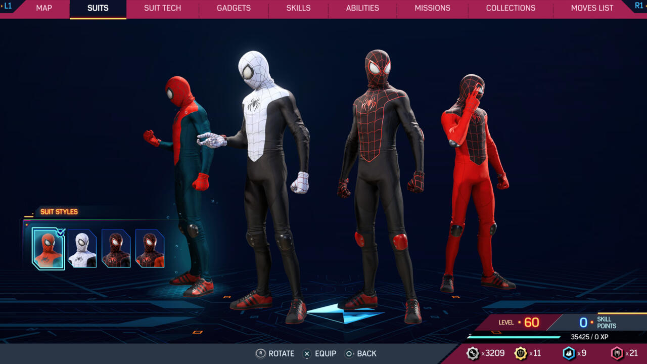 Great Responsibility Suit Alternate Styles