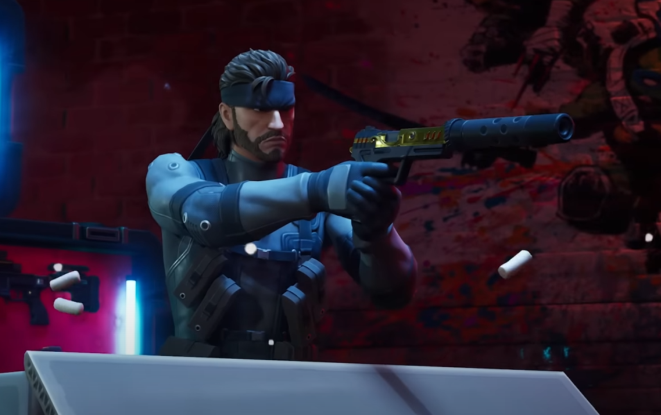 Seen here: Solid Snake from Metal Gear Solid