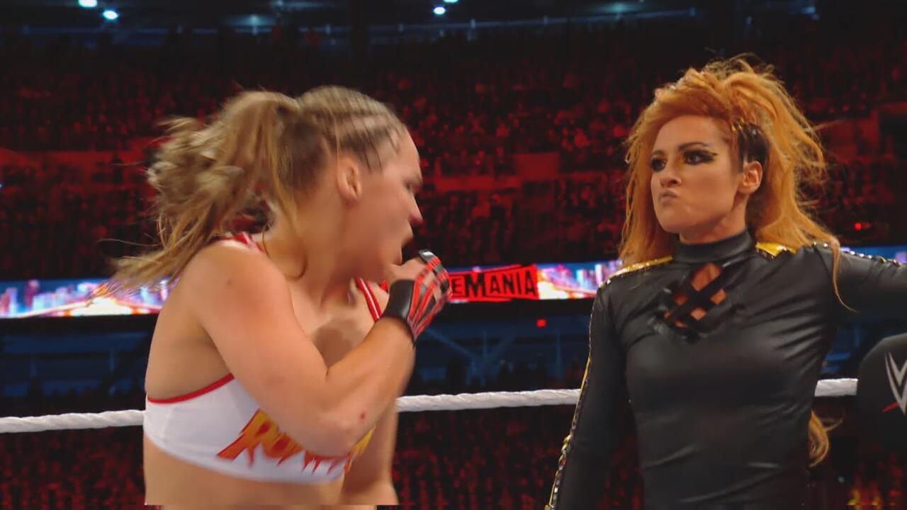 Becky Lynch vs. Charlotte Flair vs. Ronda Rousey - WrestleMania 35