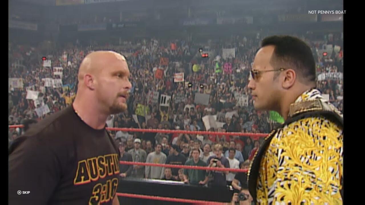 Steve Austin vs. The Rock - WrestleMania 17
