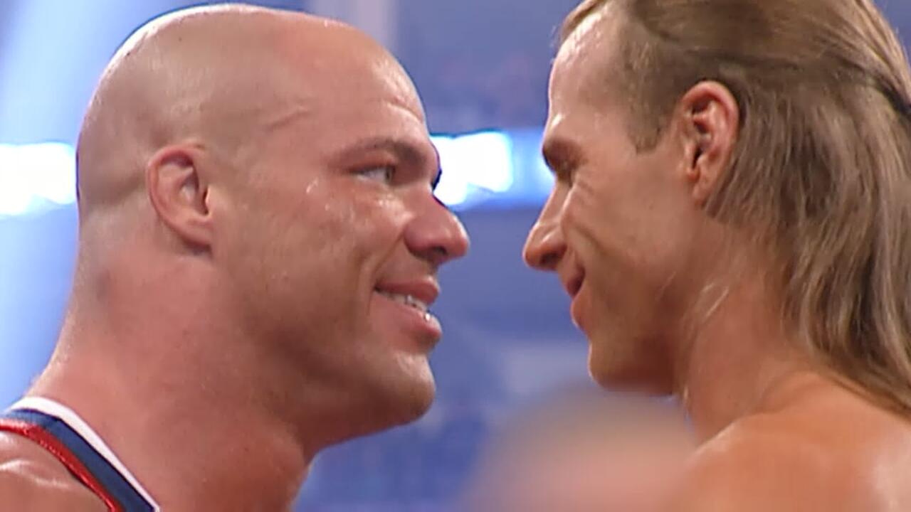 Kurt Angle vs Shawn Michaels - WrestleMania 21
