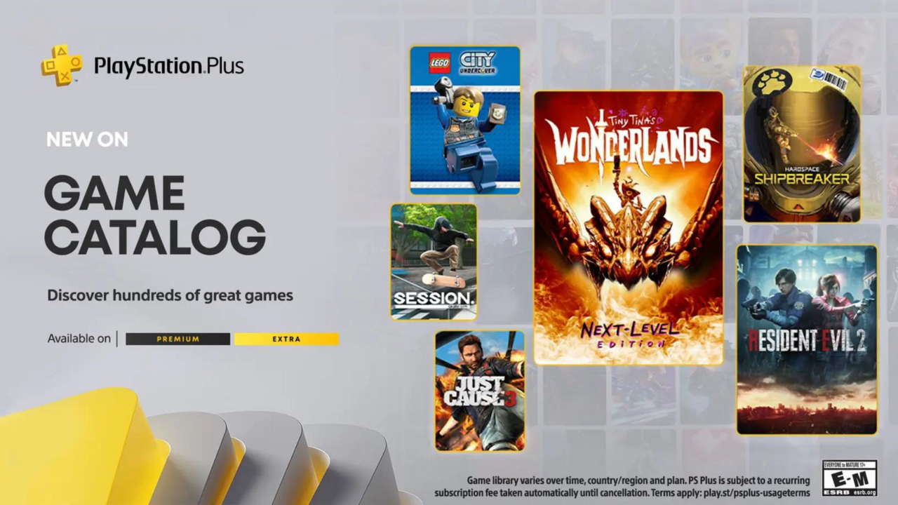 PlayStation Plus Extra And Premium Games For January Announced