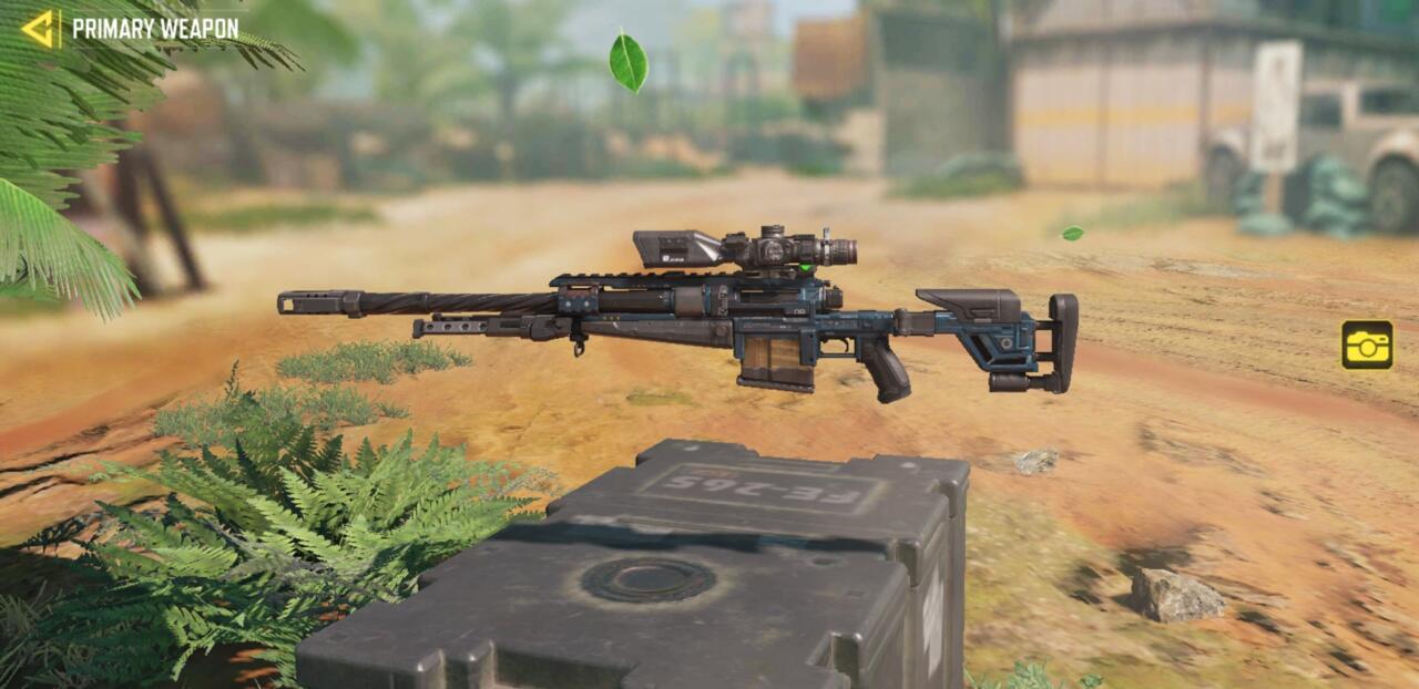 Locus sniper rifle