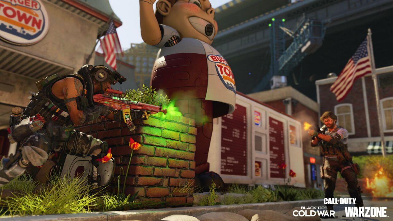 Burger Town returns in the Amerika 6v6 map