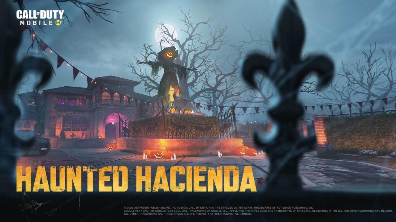 Haunted Hacienda map