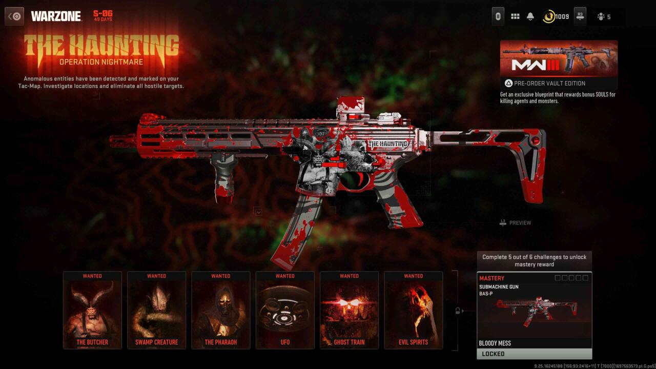 Bloody Mess weapon blueprint