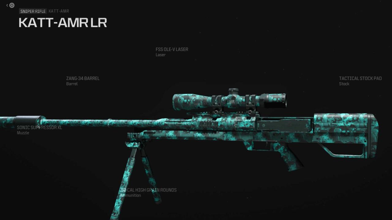 KATT-AMR sniper rifle