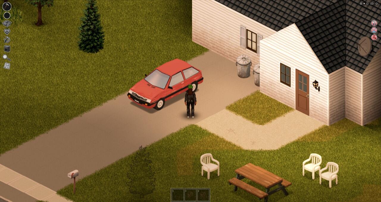Finding a house to hold up in is key in Project Zomboid's early days.