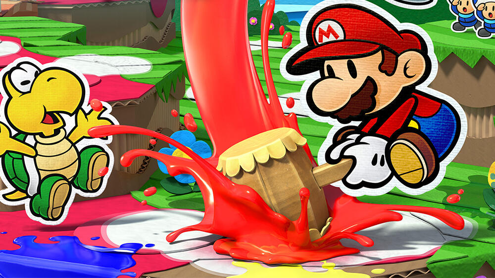 14. Paper Mario: Color Splash