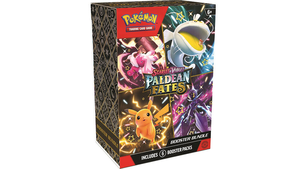 Preorder Pokemon TCG: Scarlet & Violet—Paldean Fates Six Booster Pack Bundle