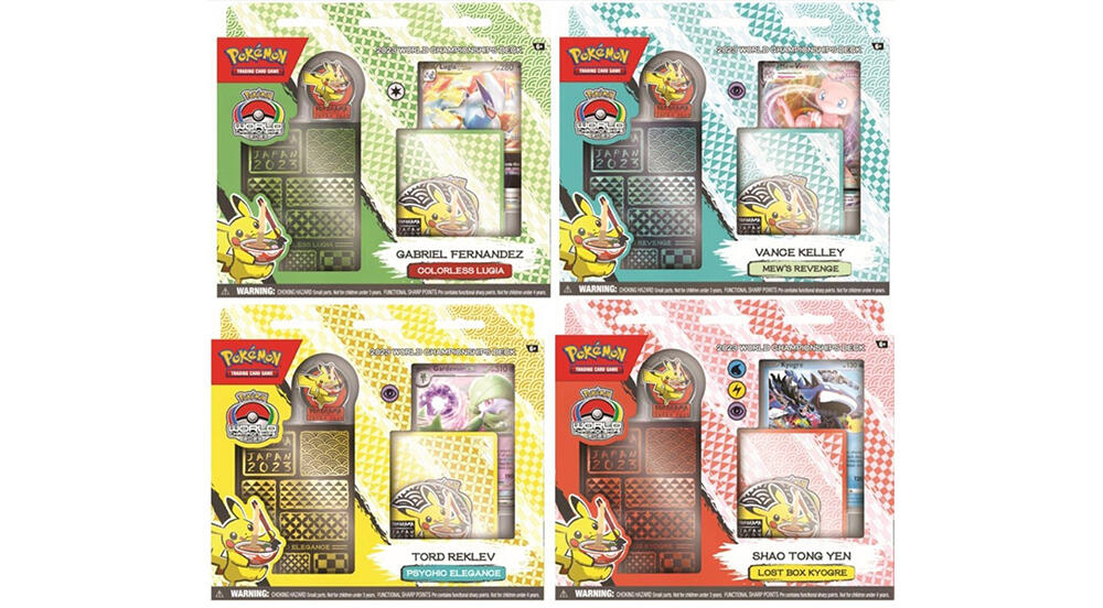 Preorder 2023 Pokemon TCG World Championship Deck (four versions, random selection)