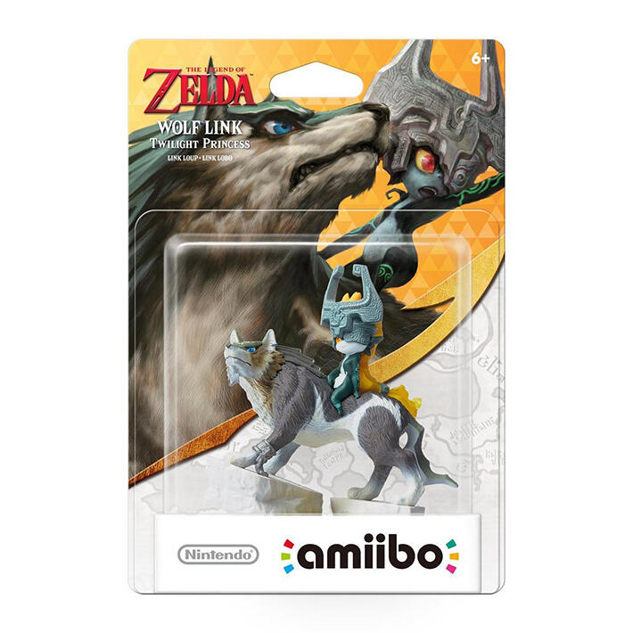 Wolf Link and Midna - The Legend of Zelda: Twilight Princess Amiibo