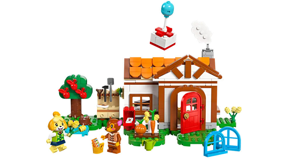 Lego Animal Crossing Isabelle's House Visit