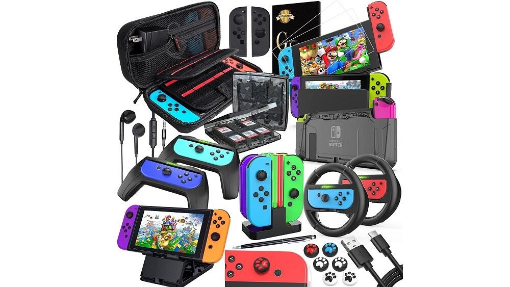 Switch Accessories Bundle (18-in-1)