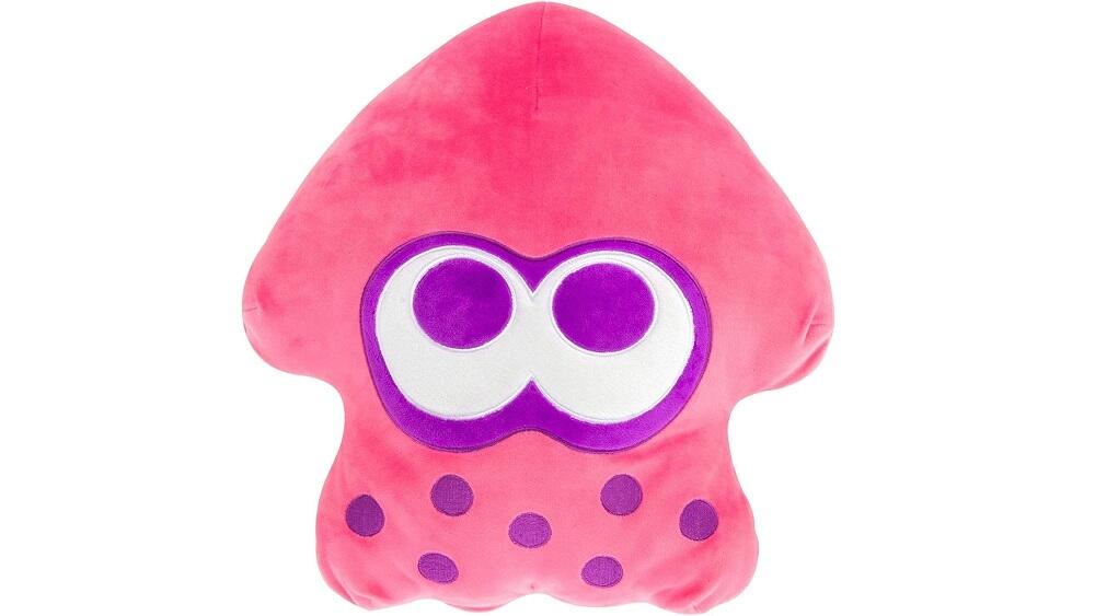 Club Mocchi Splatoon 2 Neon Squid Plush Toy