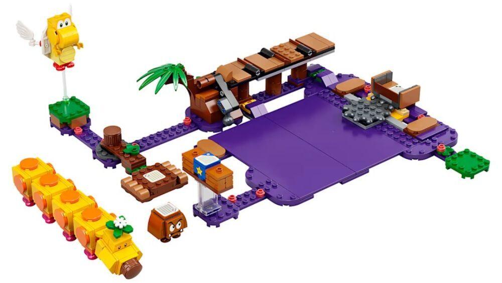 Lego Super Mario Wiggler’s Poison Swamp Expansion Set