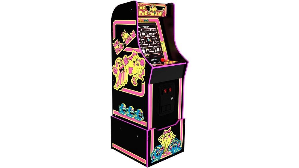 Ms Pac-Man Legacy Arcade With Riser