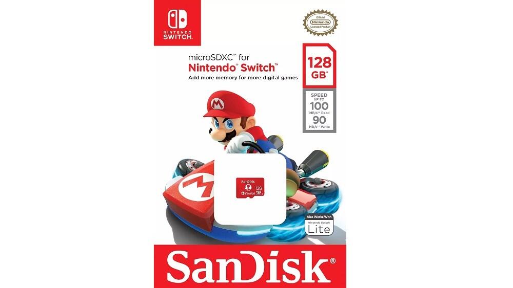 SanDisk microSDXC Card 128GB for Switch