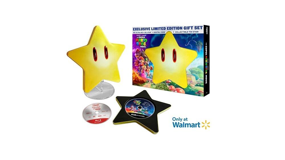 The Super Mario Bros. Movie Limited Edition Giftset with Collectible Tin Star