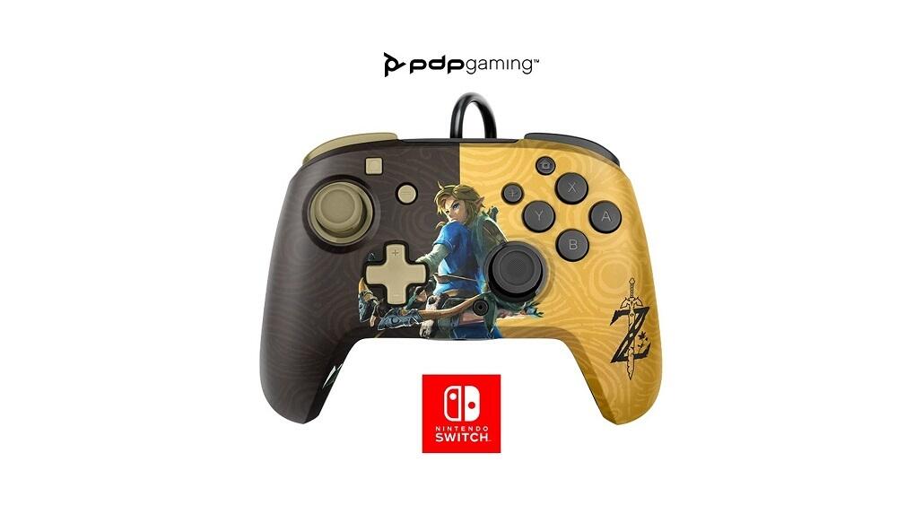 PDP Gaming Faceoff Deluxe+ (BOTW Edition)