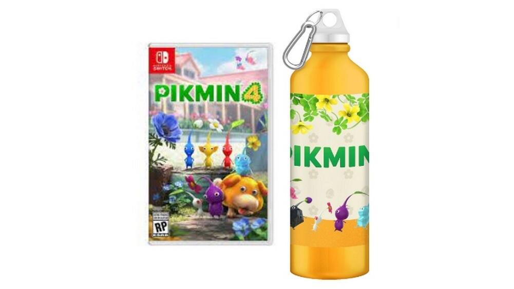 Pikmin 4 + Exclusive Steel Water Bottle