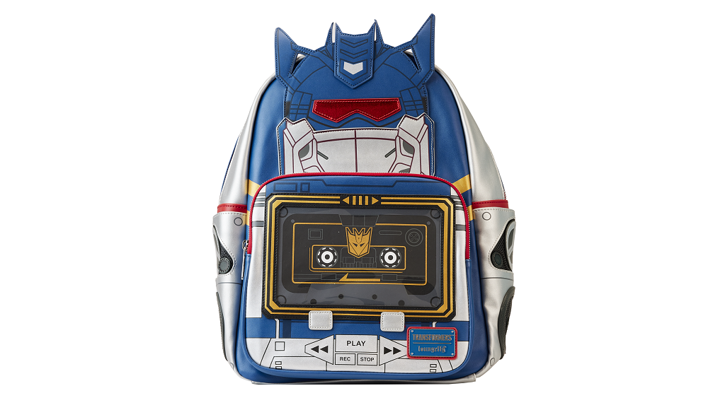 Loungefly Transformers SDCC 2023 Soundwave Cosplay Unisex Mini Backpack