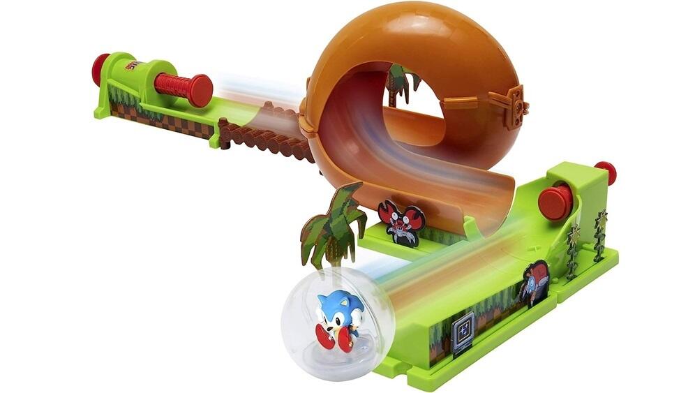 Sonic The Hedgehog Pinball Green Hill Zone Playset