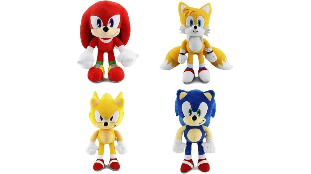 Sonic The Hedgehog 4-Piece Plush Set