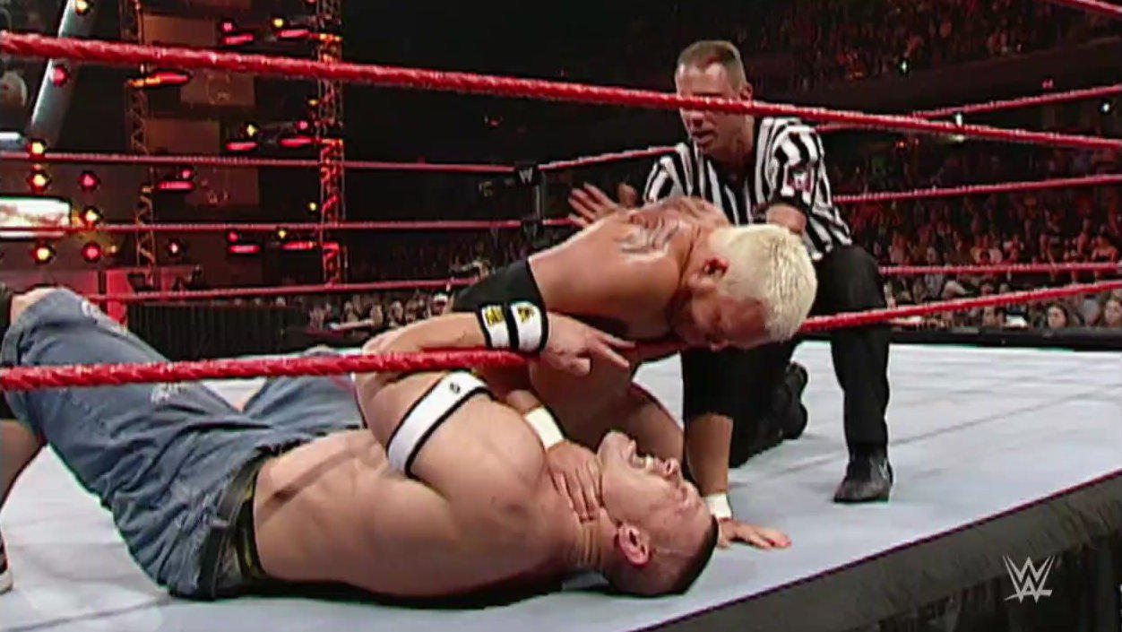 John Cena's torn right pectoral tendon