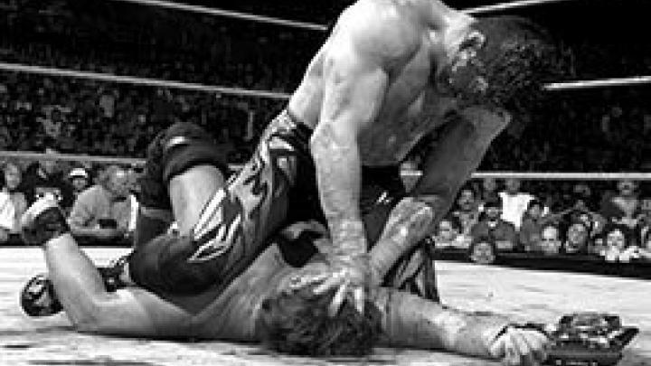 Eddie Guerrero's massive blood loss