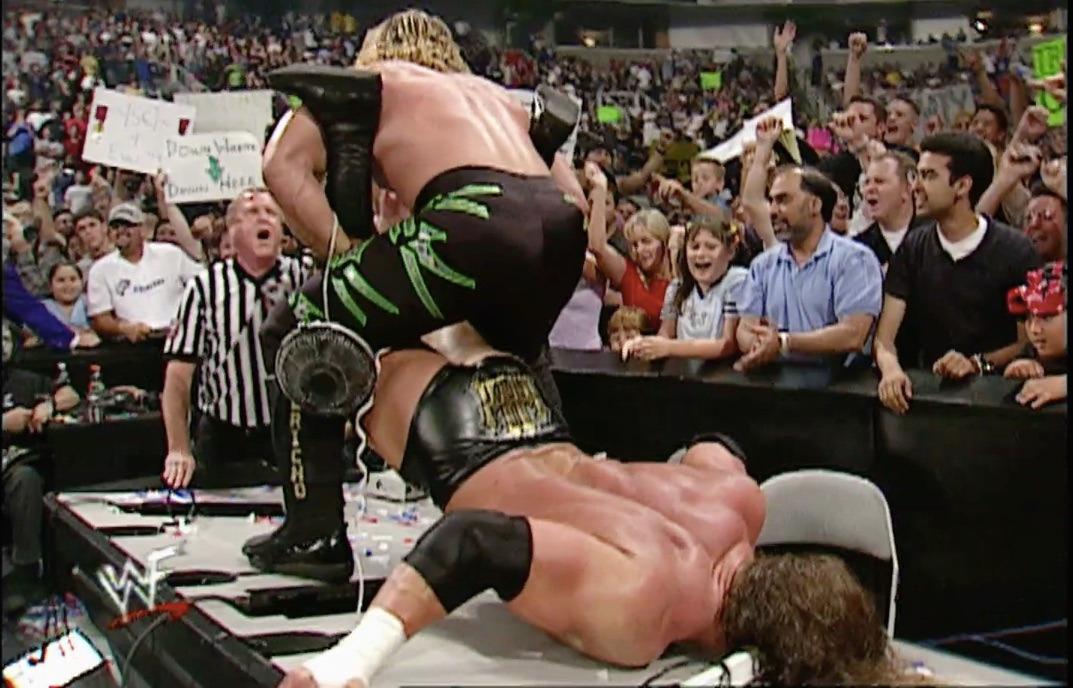 Triple H's torn quadriceps