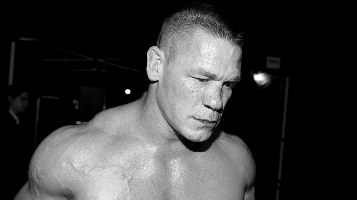 John Cena's broken nose