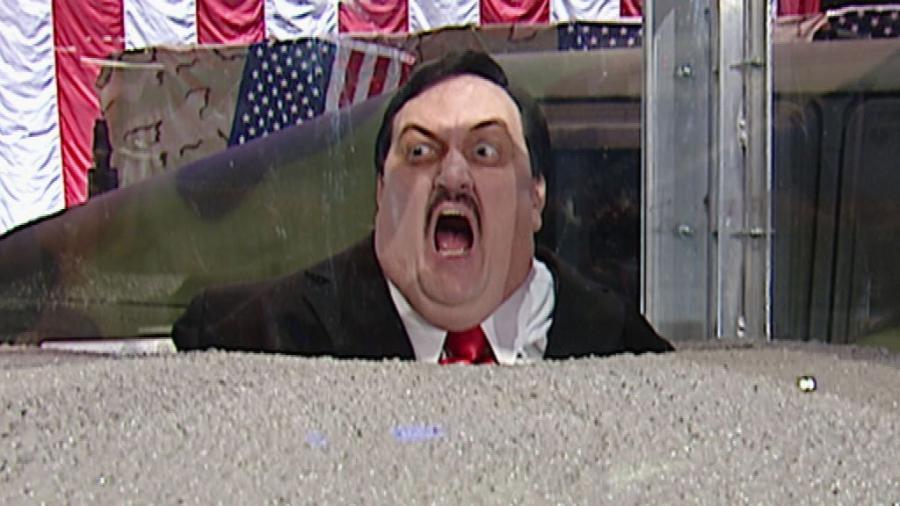 The Undertaker Drowns Paul Bearer In Cement