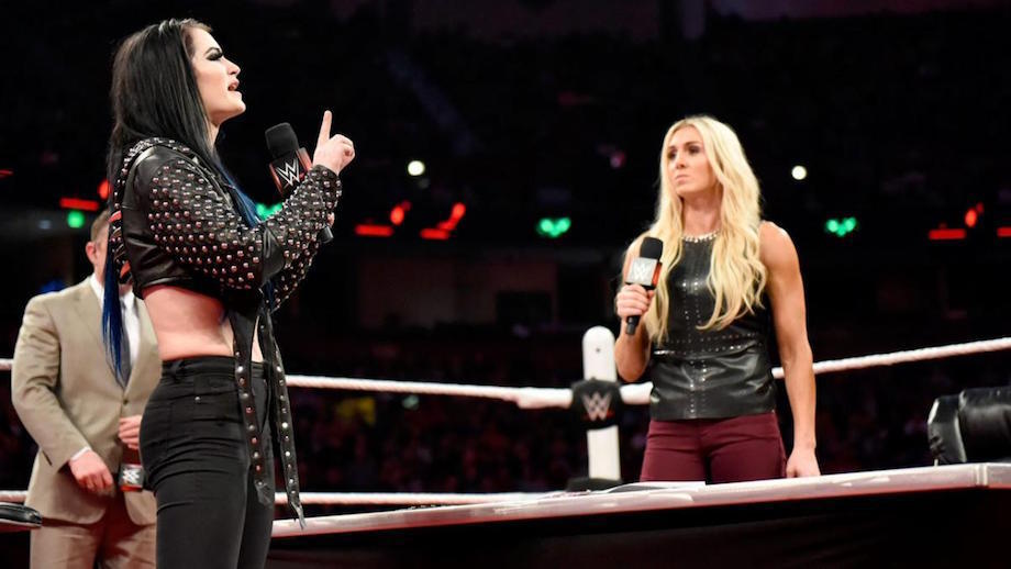 2. Paige Disses Reid Flair To Charlotte Flair's Face