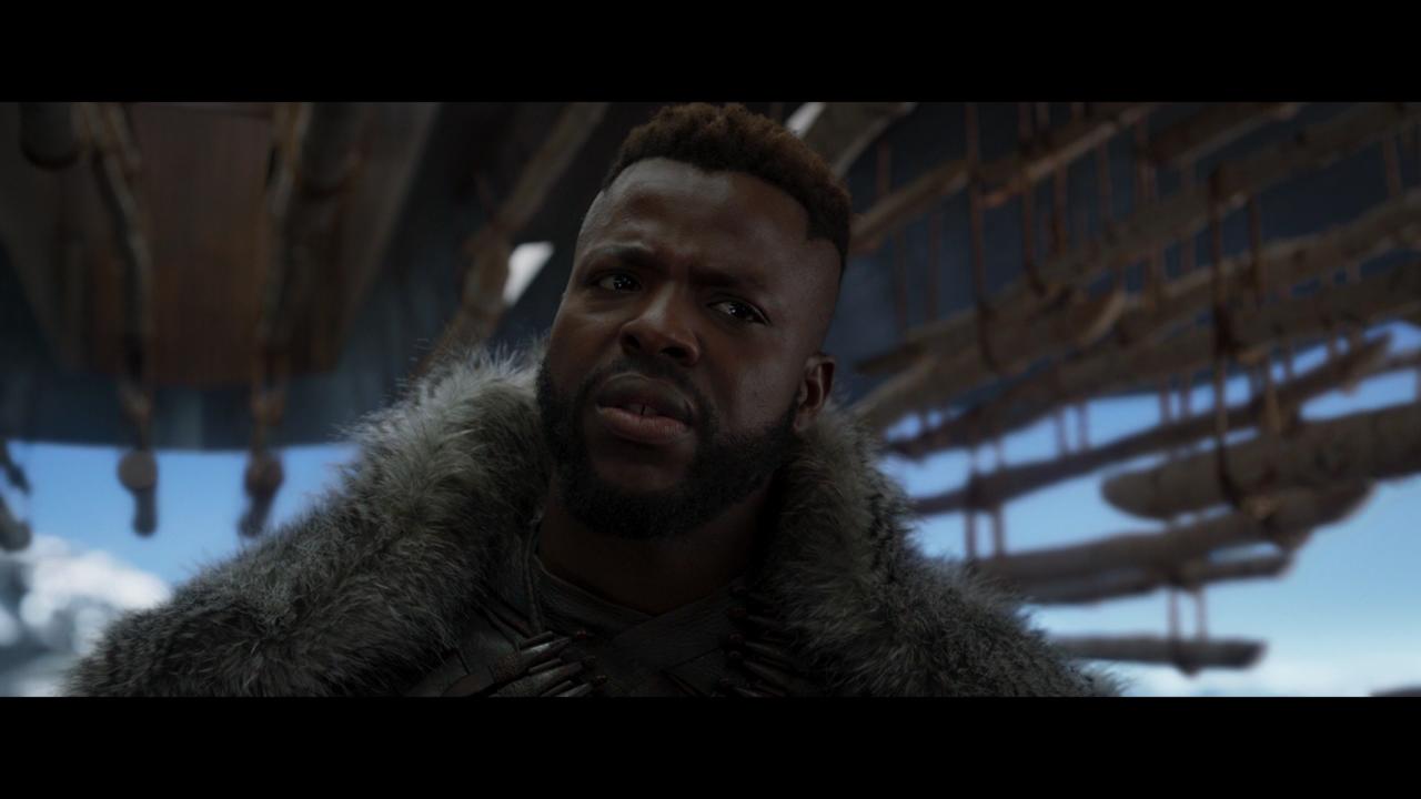 36. They only did two takes of the conversation between T'Challa and M'Baku.