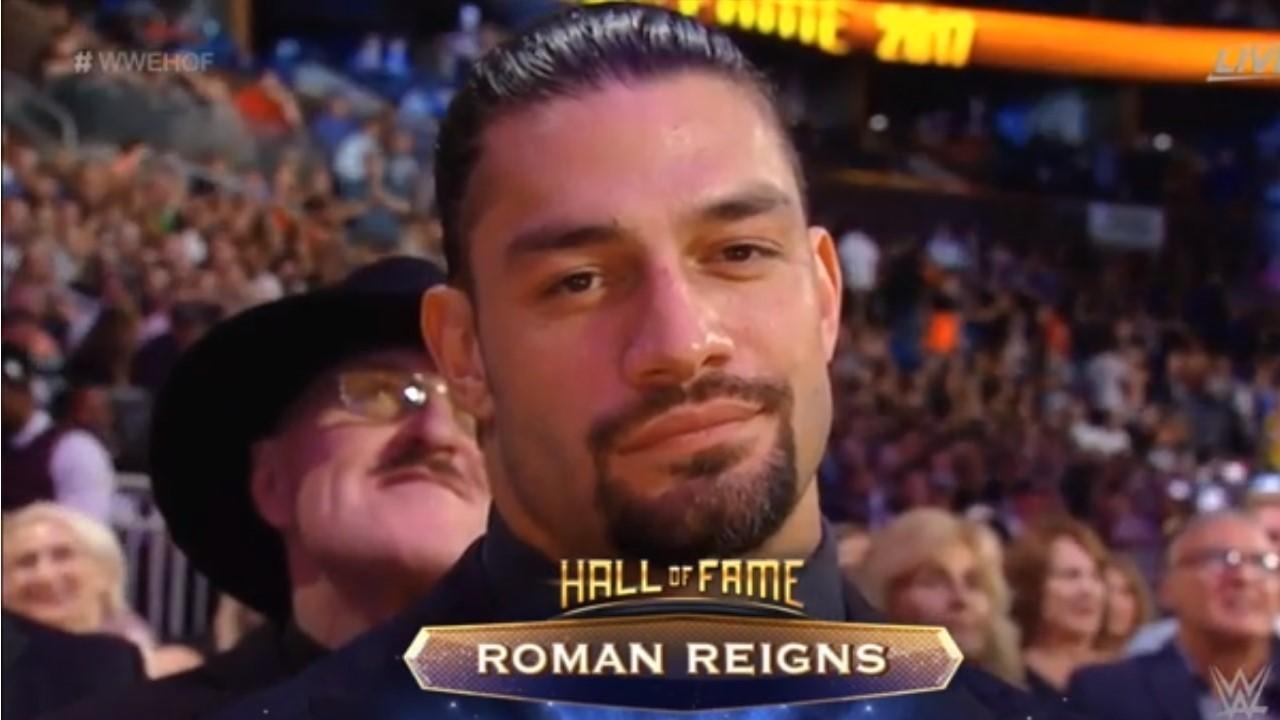 4. Roman Reigns Haters Hijack the Hall of Fame