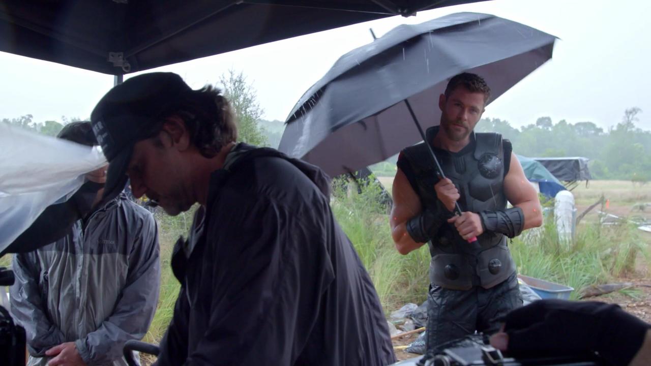 11. Rain was a big problem during filming in Georgia.