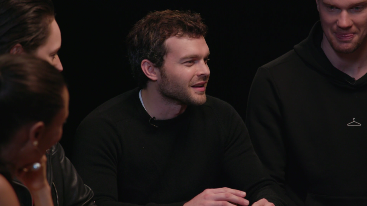 1. When Alden Ehrenreich found out he'd been cast as Han Solo, he went to the beach by himself.