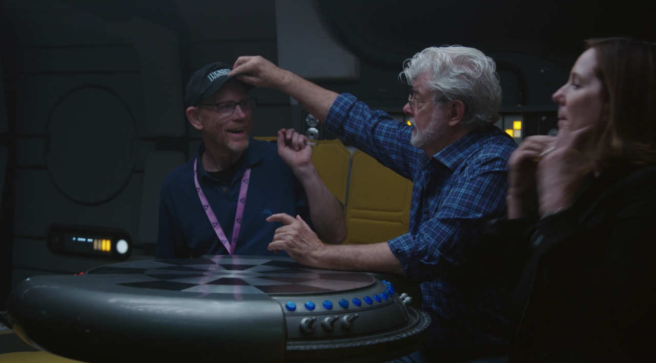 11. George Lucas himself visited the set.