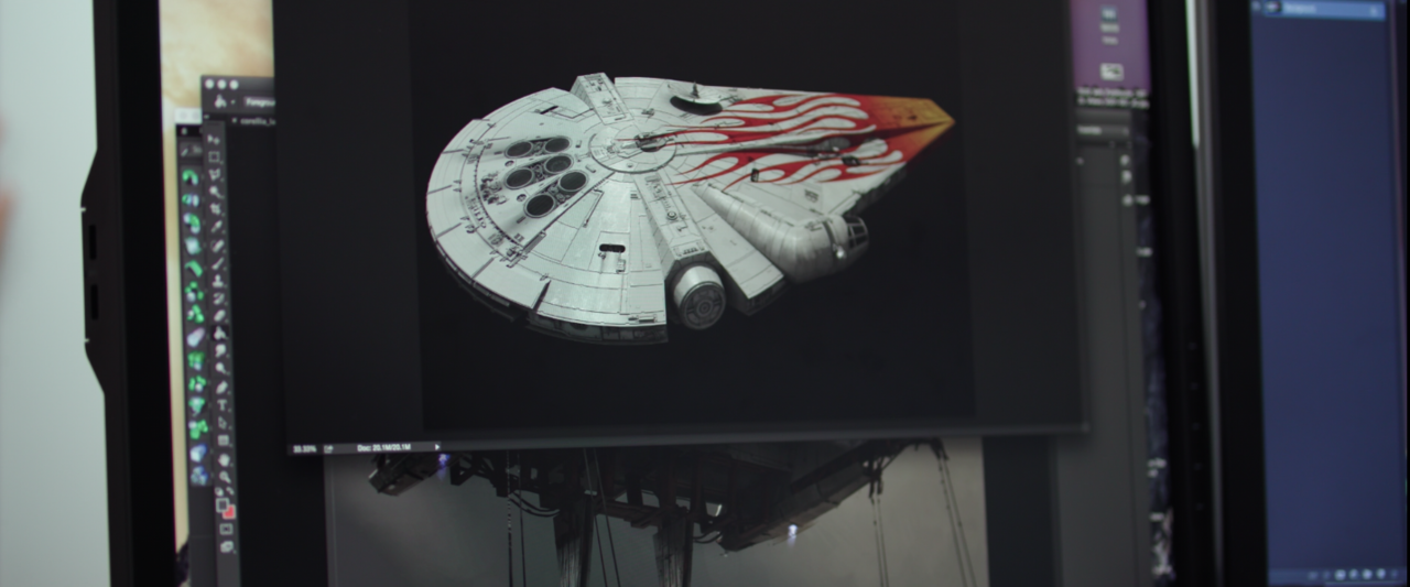 17. They considered many modifications for the Millennium Falcon.