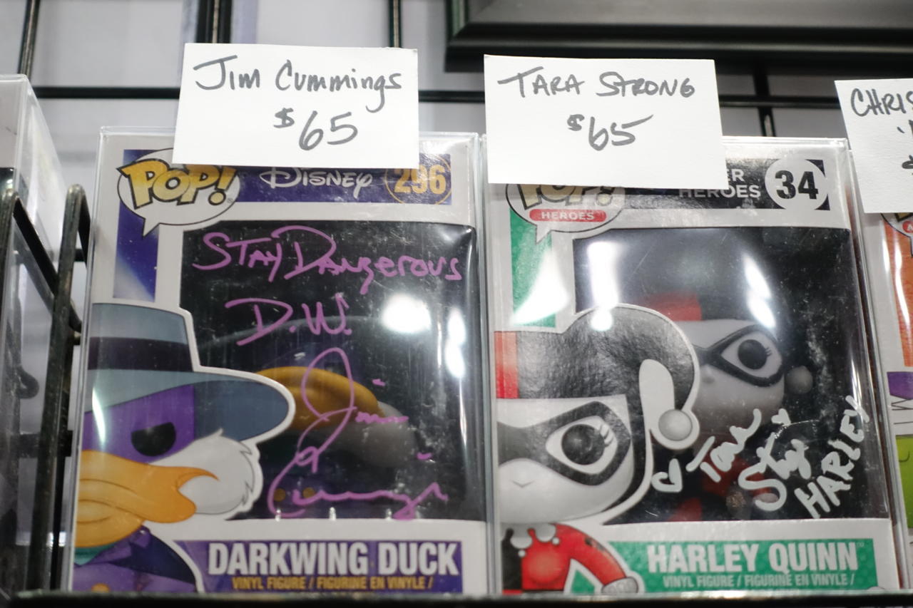 10. Darkwing Duck and Harley Quinn signed ($65)