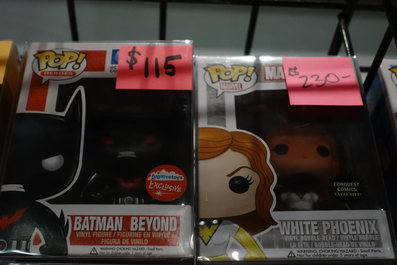17. Batman Beyond ($115) and White Phoenix ($230)